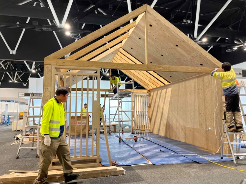 Sydney Build Expo Site First Look! The Unique Booth Design Is Amazing