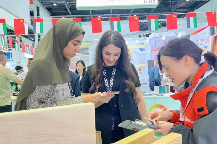 On the First Day of DUBAI WOODSHOW, Fuqing LVL Was Stunned and Made a Name for Itself