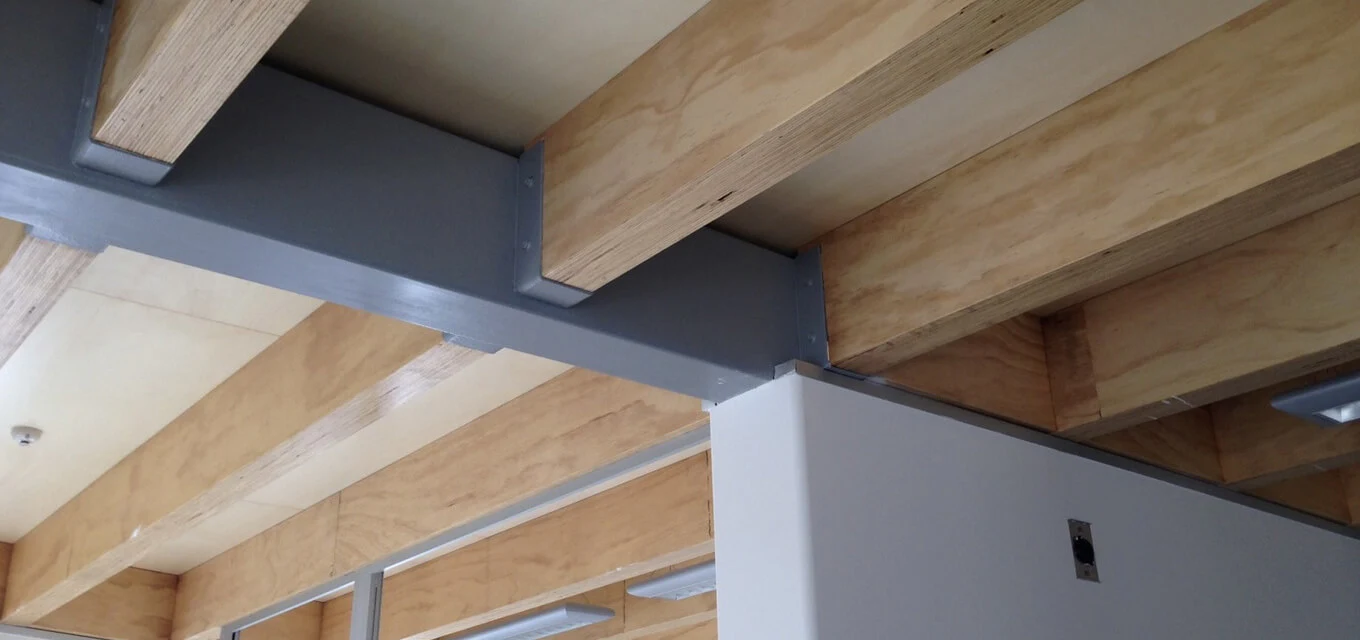 ラミネートウッドIビームの応用