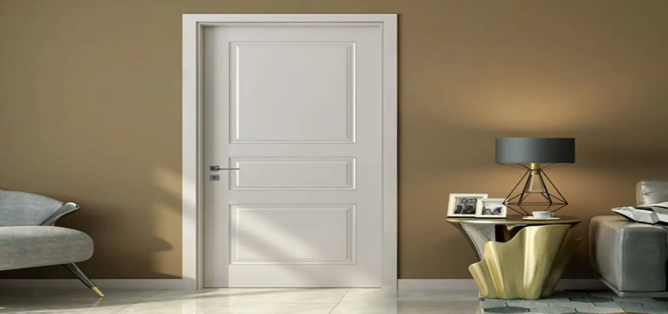 LVLによってなされる木のドア