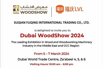 新年にもう一度始めましょう! Fuqing LVL Marchドバイ展覧会はあなたを一緒に出発するように招待します