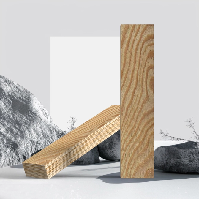 ラミネートウッドビーム