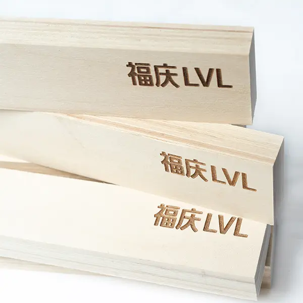 ラミネートウッドの柱